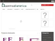 Tablet Screenshot of centrodietetico.net